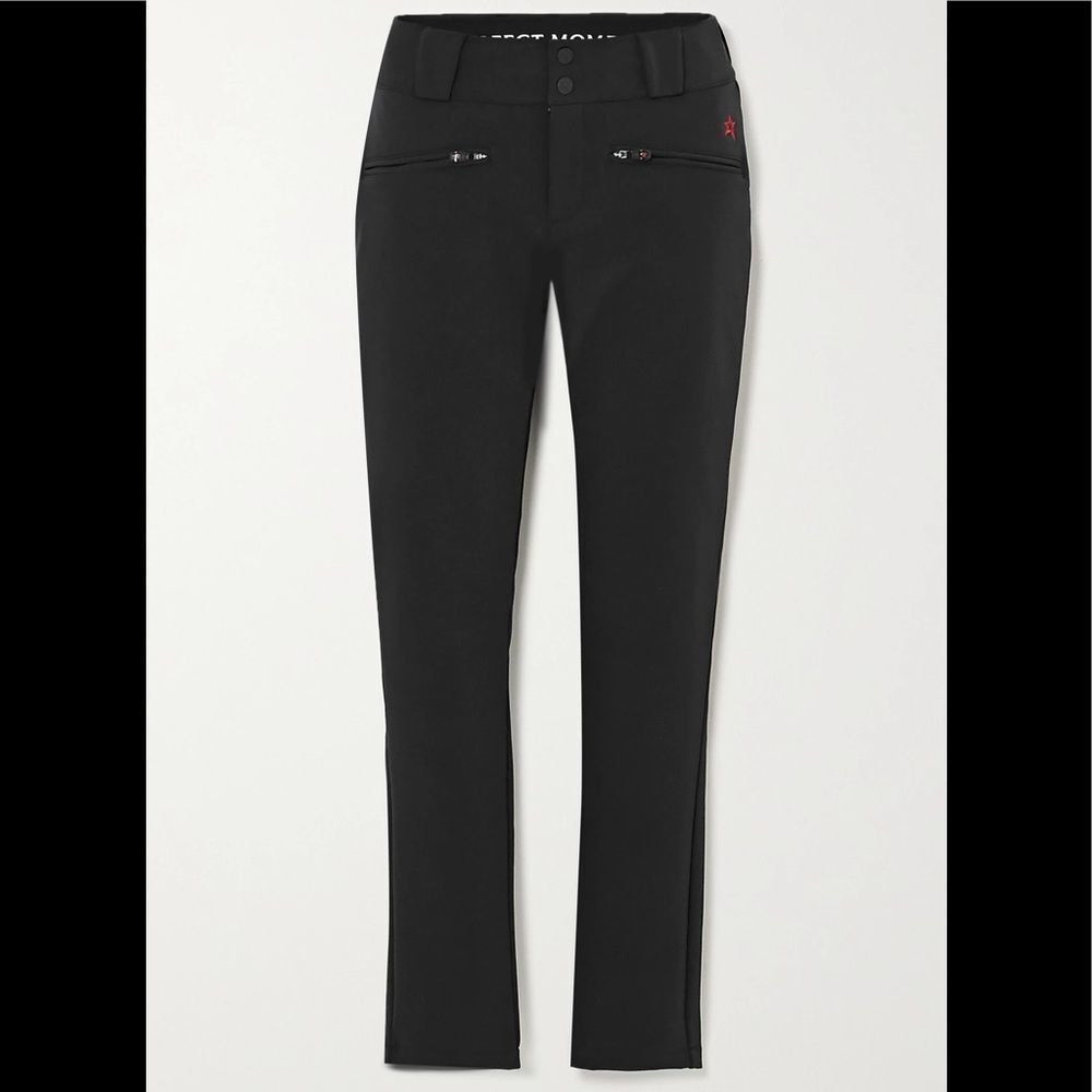 PERFECT MOMENT Aurora slim-leg ski pants Black size Small waterproof